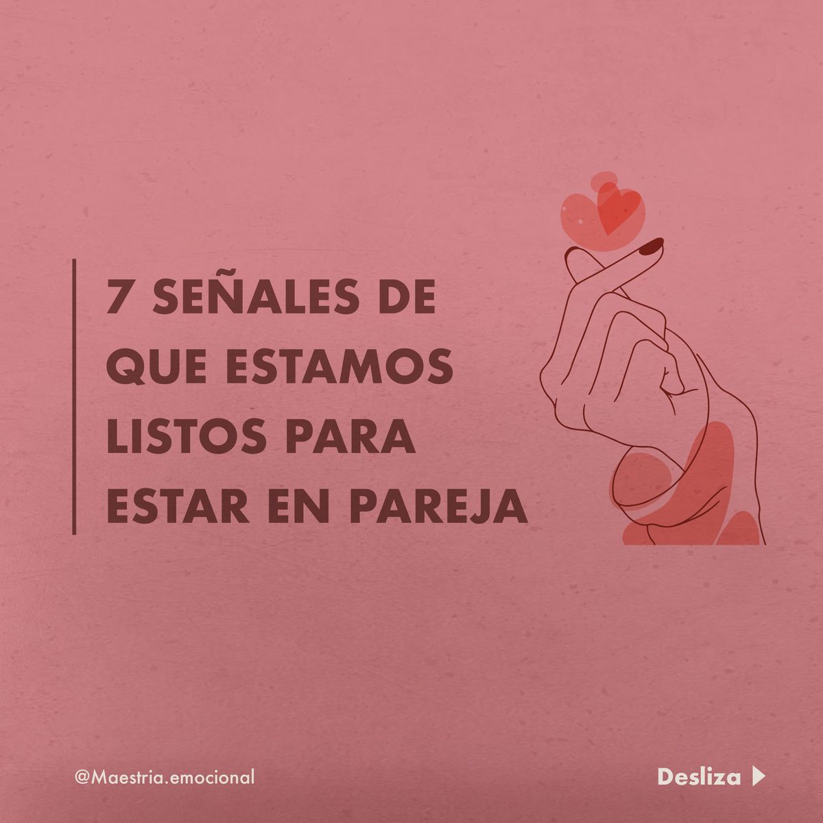 7 señales de que estamos listos para estar en pareja.