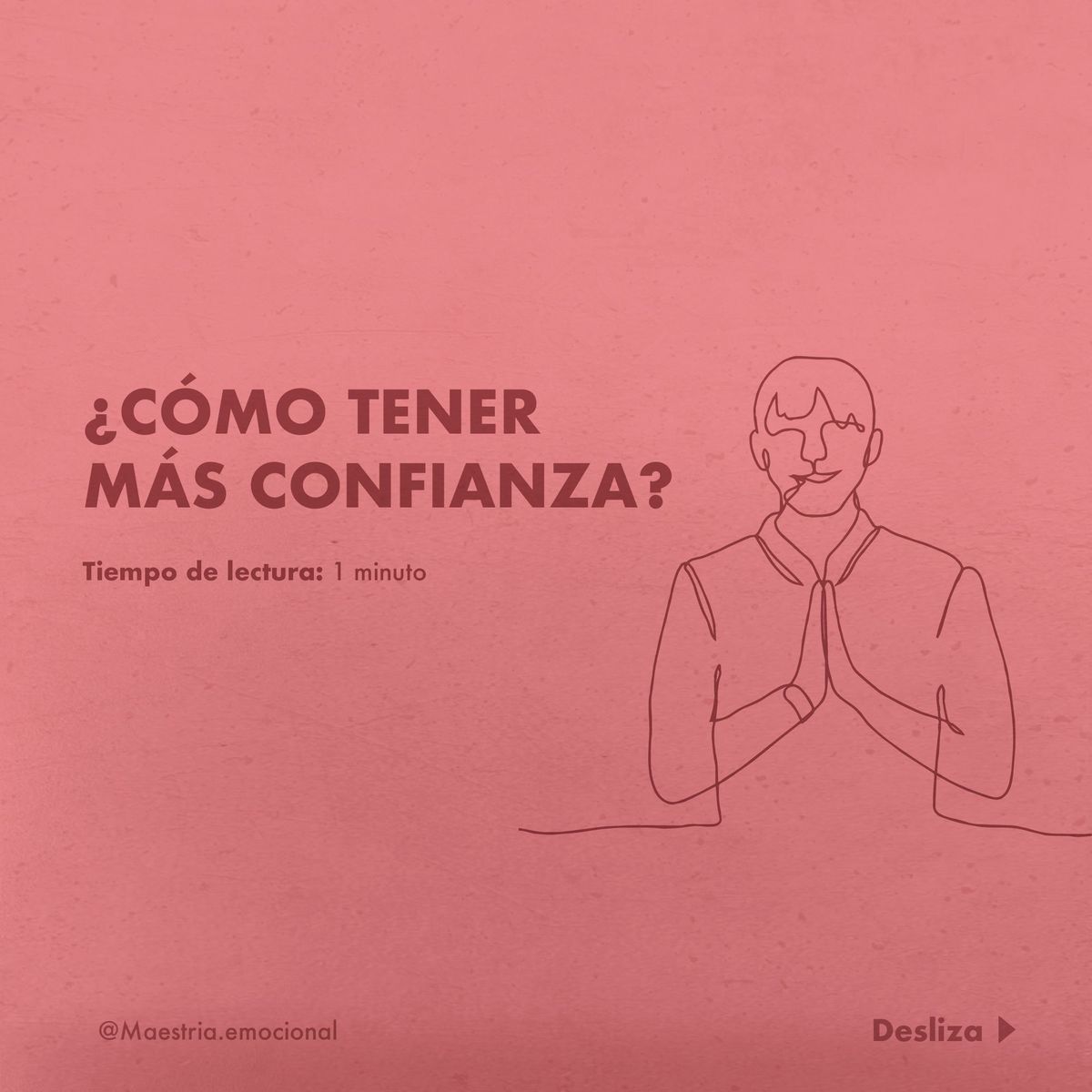 ¿Cómo tener más confianza?