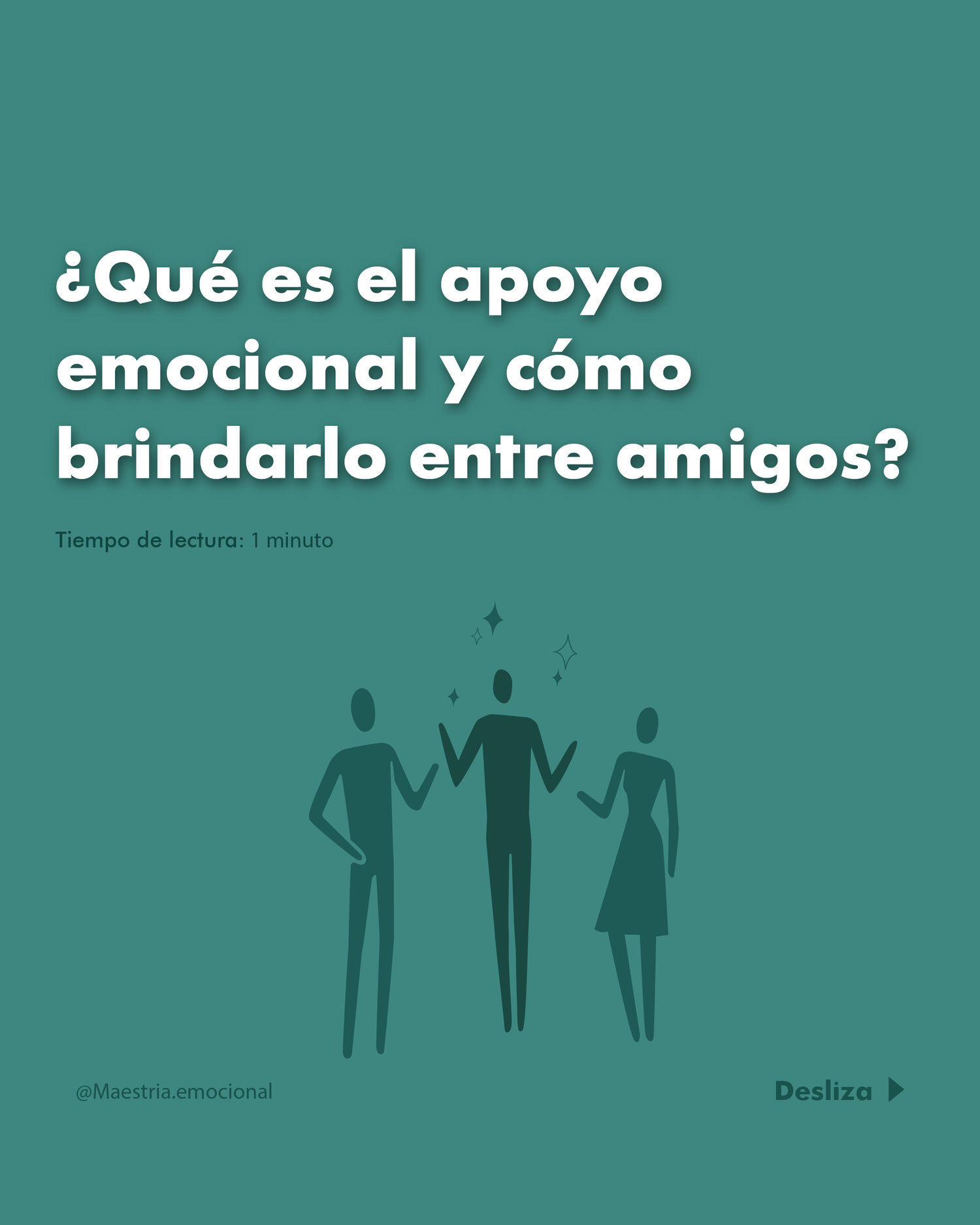 ¿Qué es el apoyo emocional y por qué es importante un grupo de amigos?