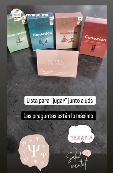 Sin duda es una herramienta que me encanta y que nos lleva a profundizar más dentro de nosotros mismos, para, no solo mostrarle a otros quiénes somos; sino mostrarnos a nosotros mismos cómo somos.
-Marina Arriola.
