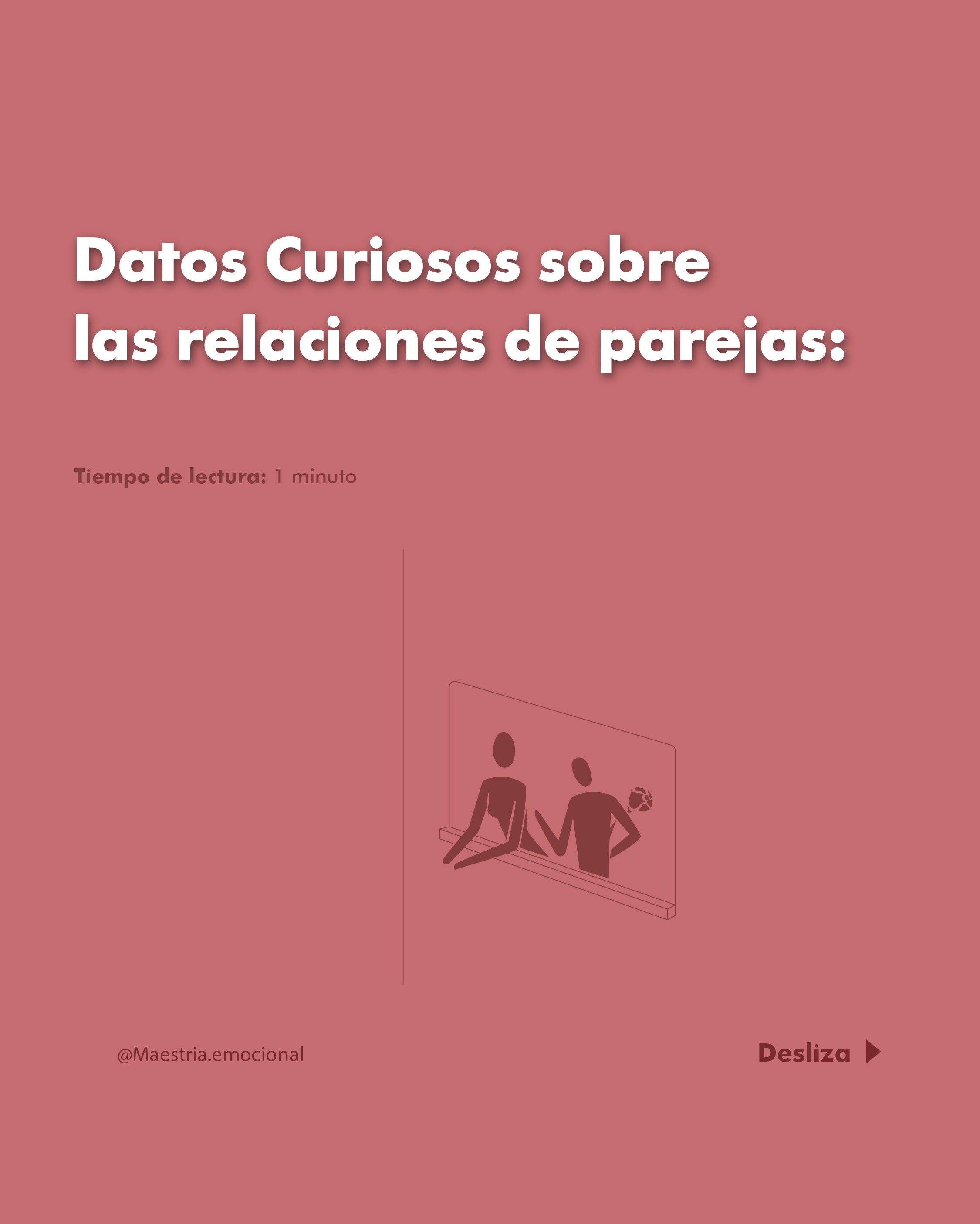 Datos Curiosos sobre las relaciones de parejas: