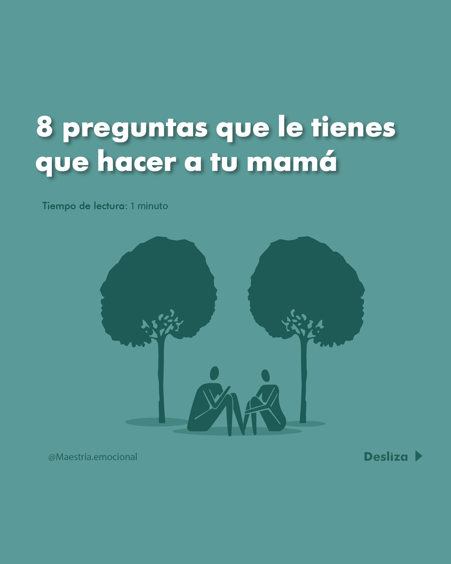 8 preguntas que le tienes que hacer a tu mamá.