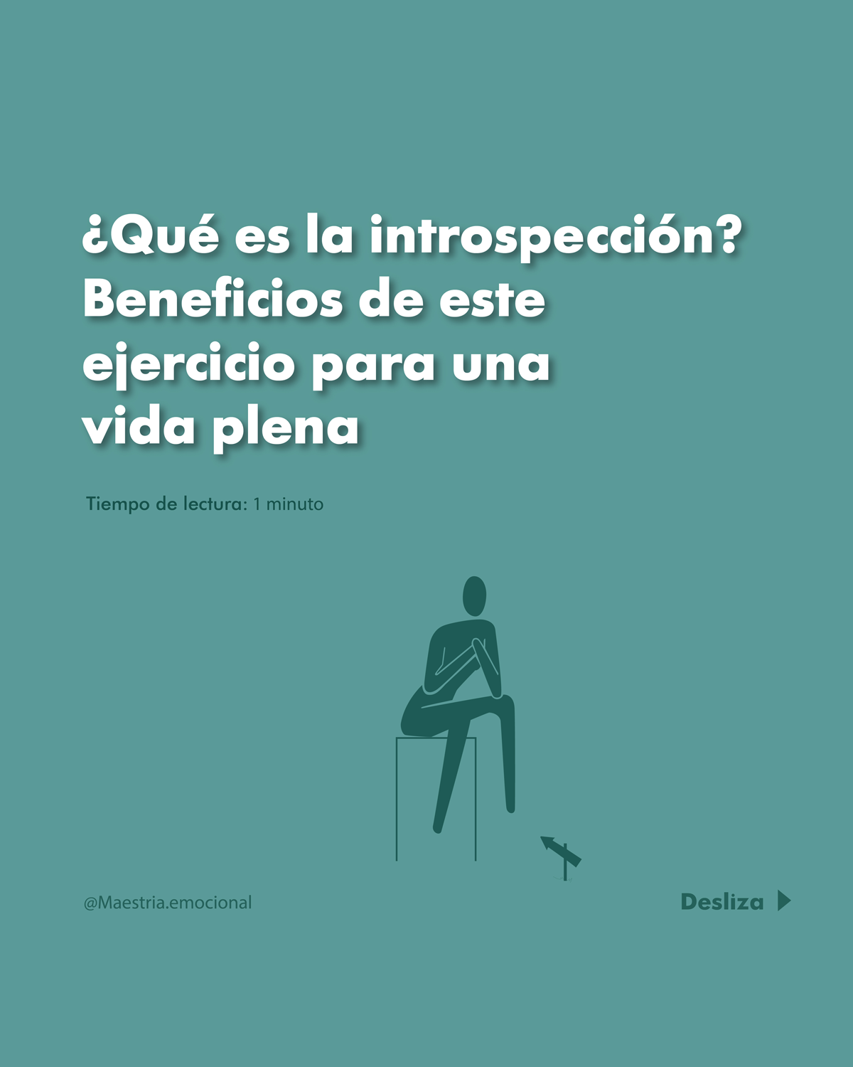 ¿Qué es la introspección? Beneficios de este ejercicio para una vida plena