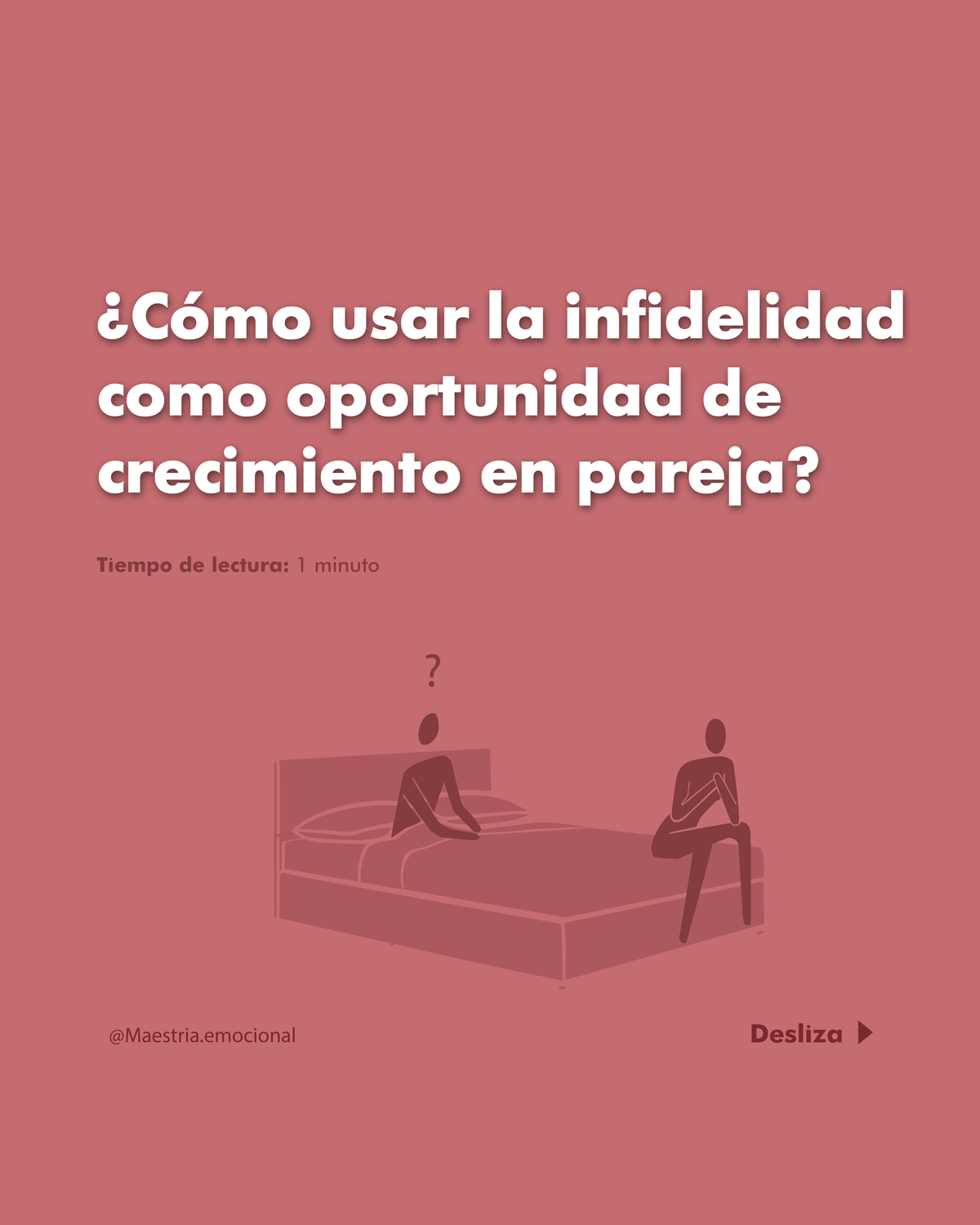 ¿Cómo usar la infidelidad como oportunidad de crecimiento en pareja?