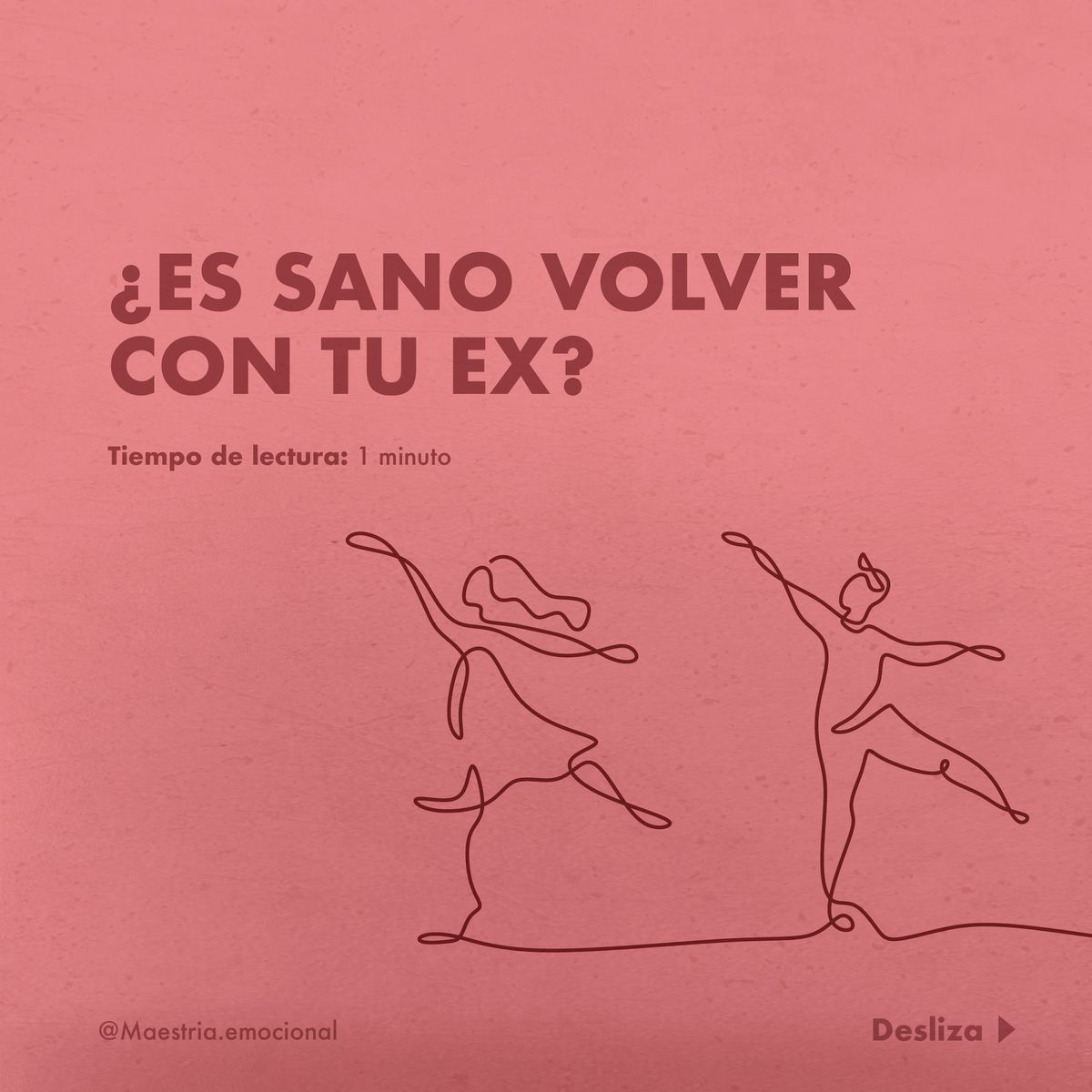 ¿Es sano volver con tu ex?