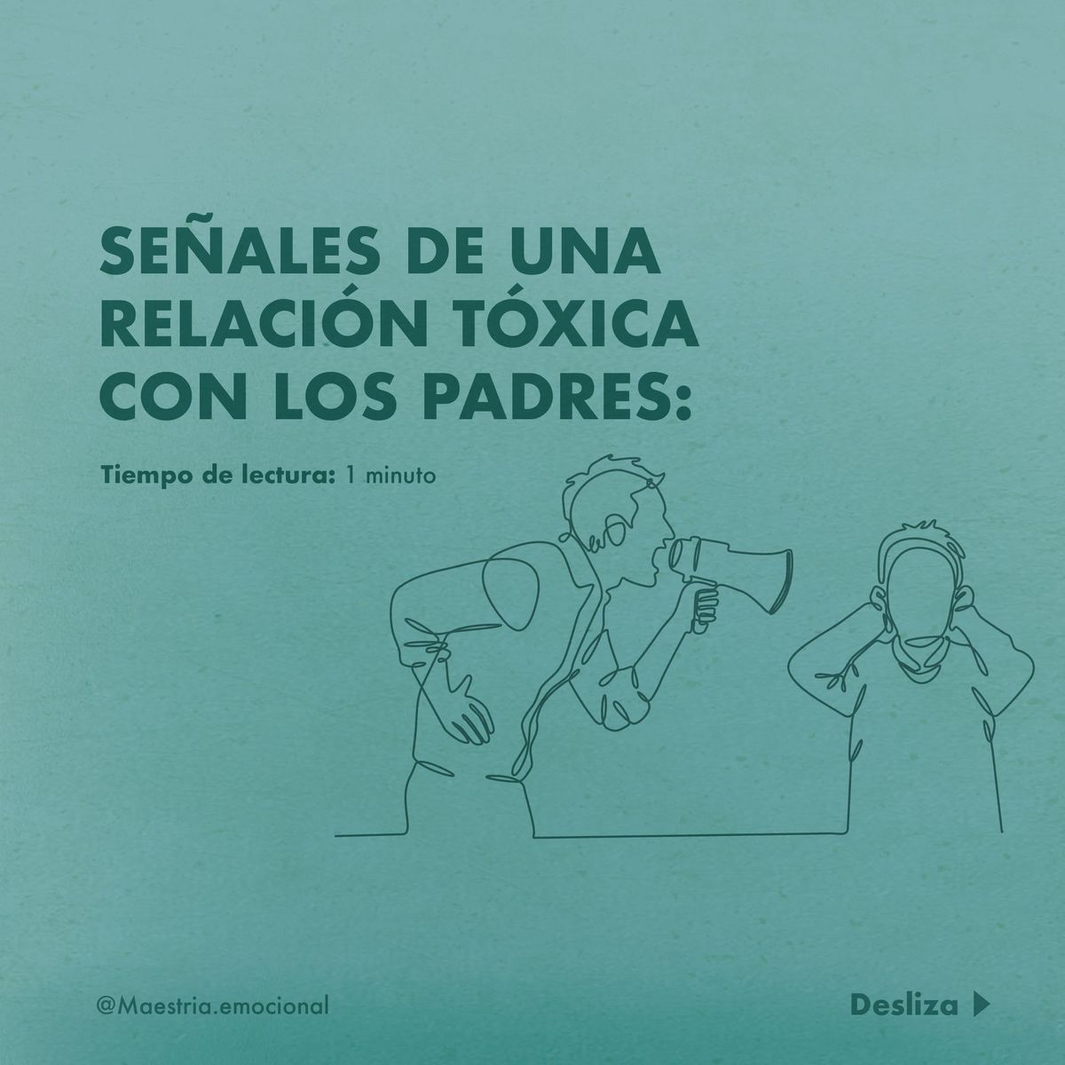 Señales de una relación tóxica con los padres: