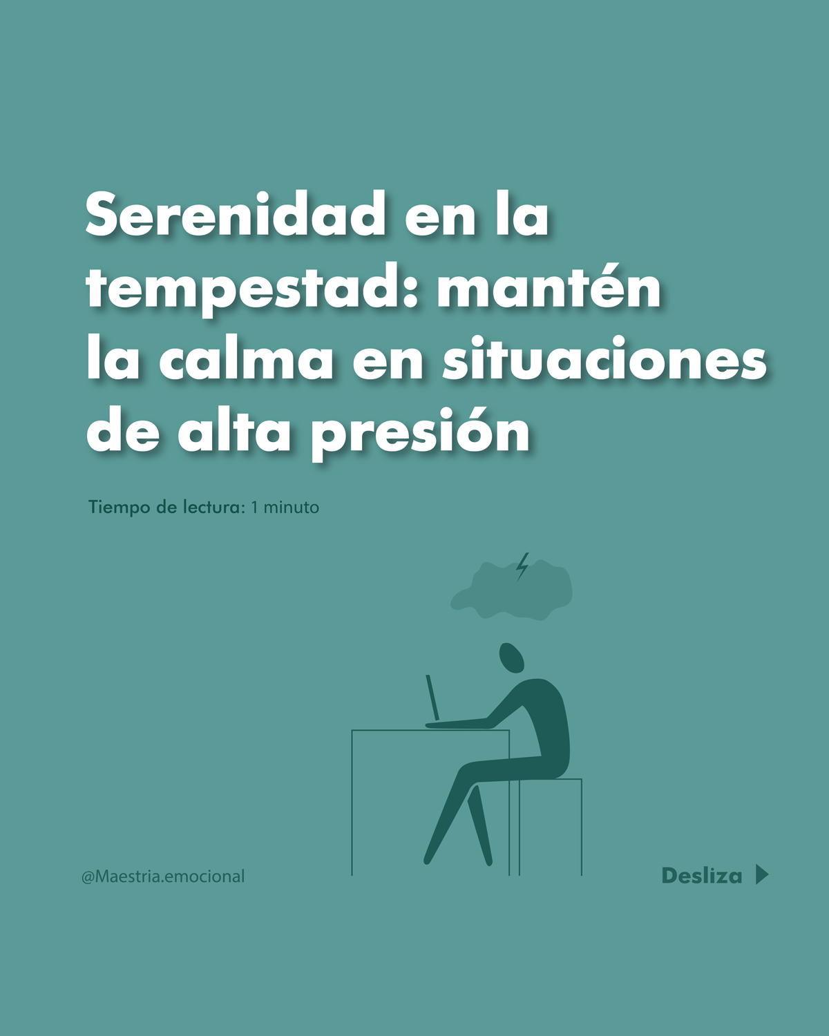 Serenidad en la tempestad: mantén la calma en situaciones de alta presión