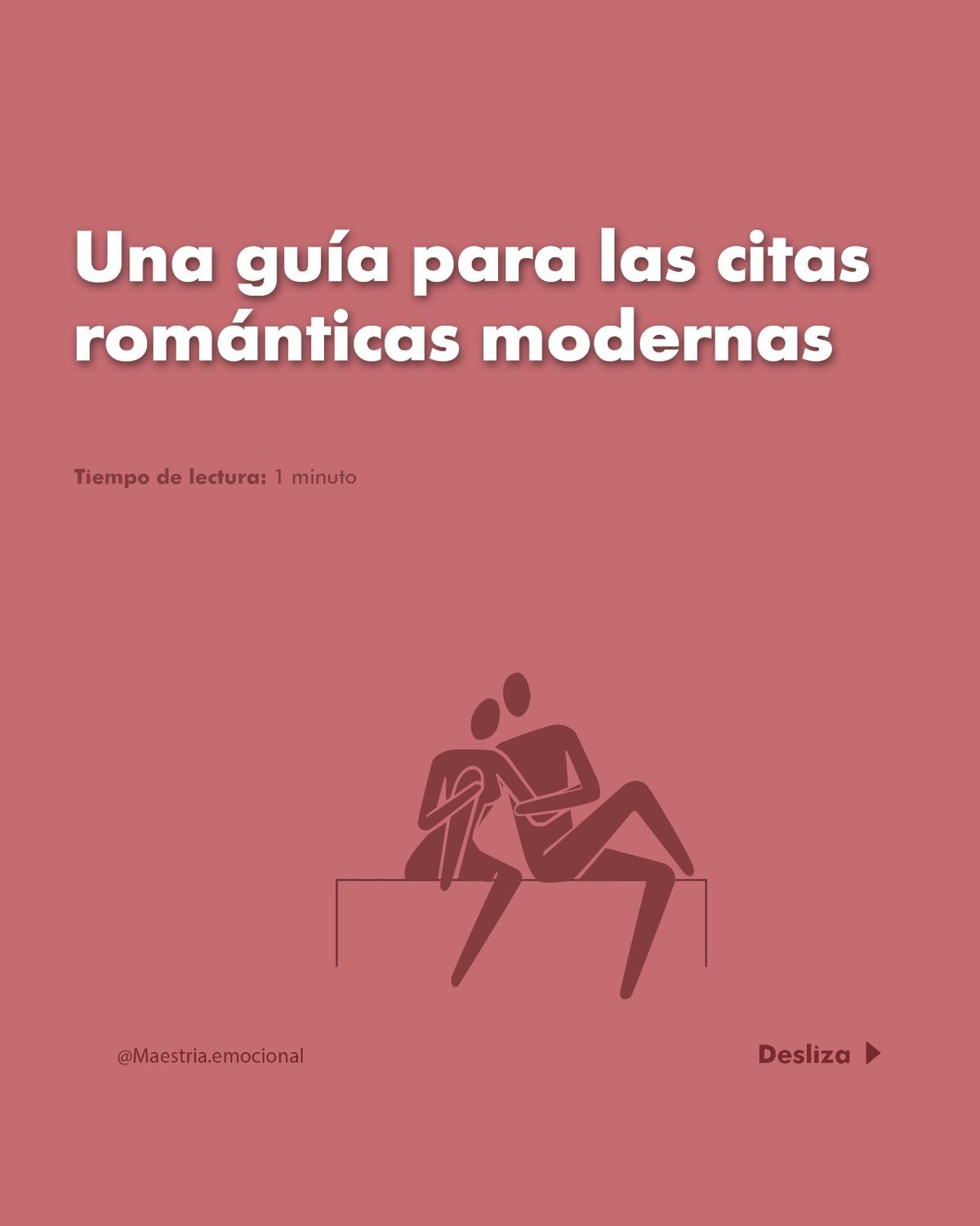 Una guía para las citas románticas modernas.