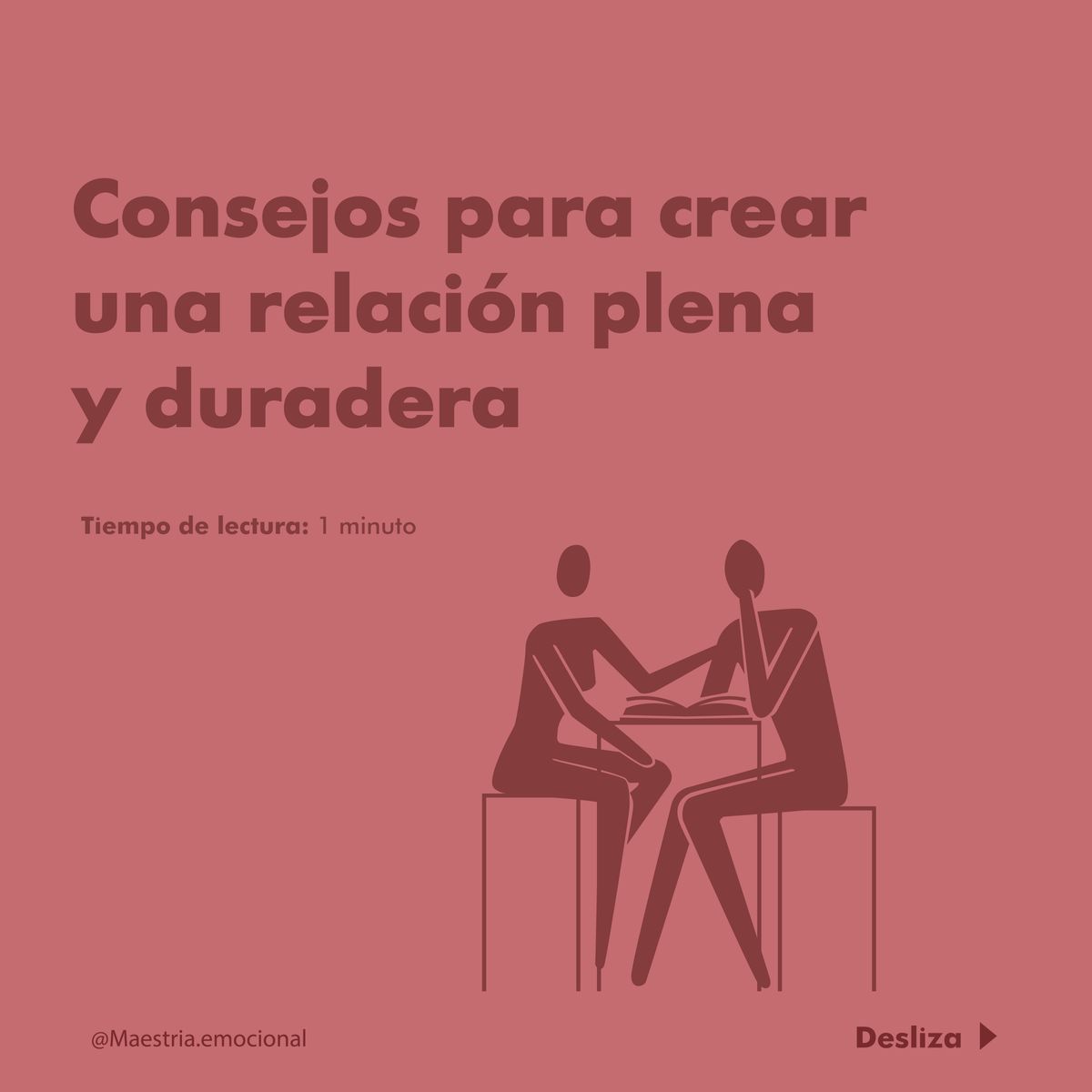 Consejos para crear una relación plena y duradera.