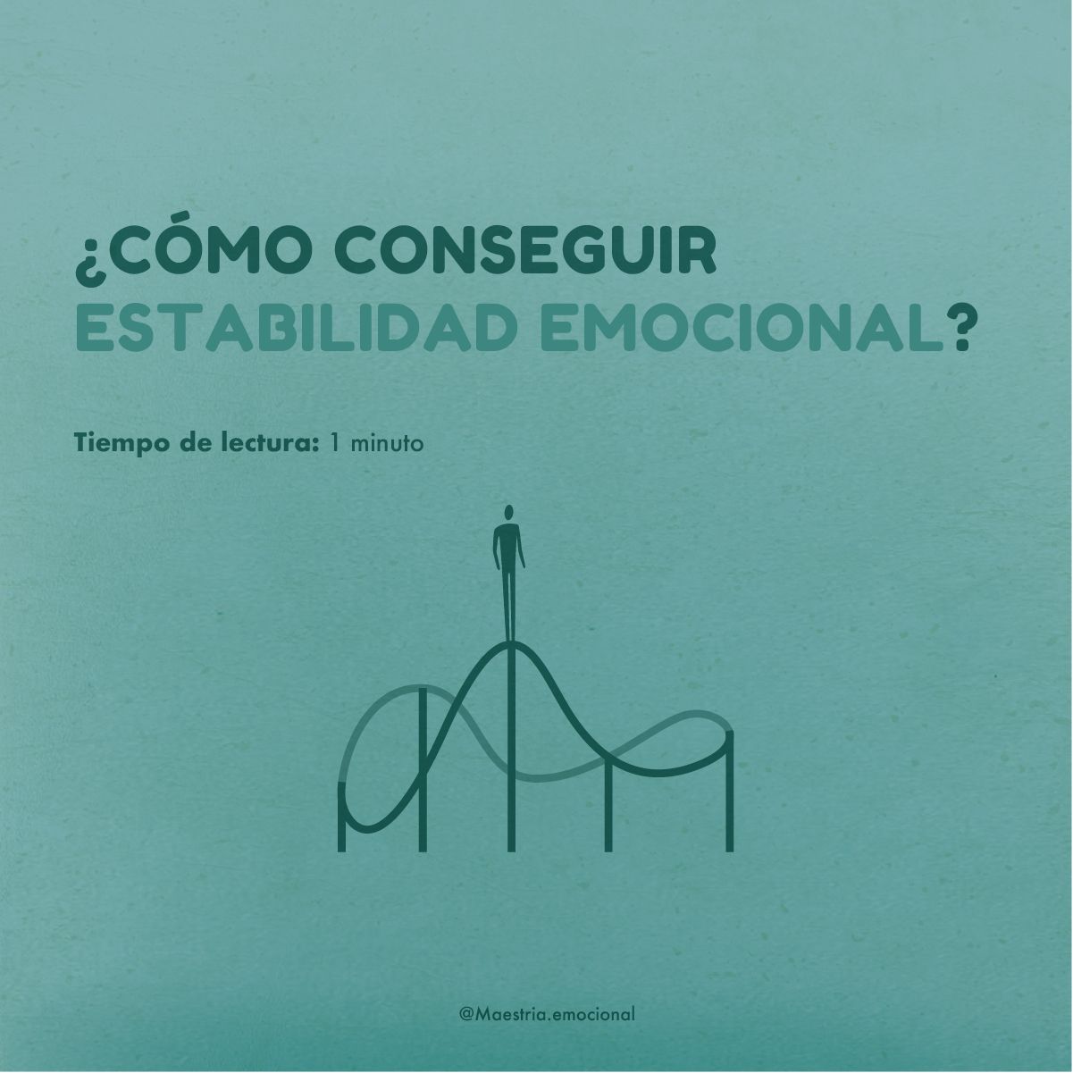 ¿Cómo conseguir estabilidad emocional?