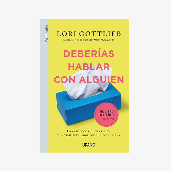 Libro "Deberías hablar con alguien"